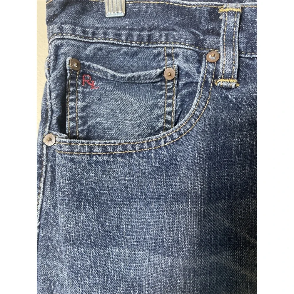 Polo Ralph Lauren Hampton Men's Jeans Blue Wash Relaxed Straight Leg Denim 38x30